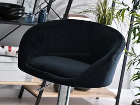 Scaun Hanzel (negru + crom). 1110538