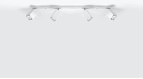 Plafonieră Sollux Toscana, alb