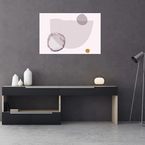 Tablou - Minimalism violet N⁰2 (90x60 cm)