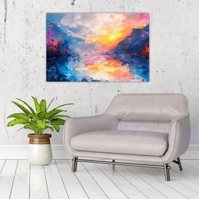 Tablou - Pictura peisajului (90x60 cm)