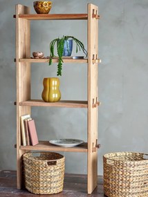 Etajera, natur, din lemn reciclat, Duke