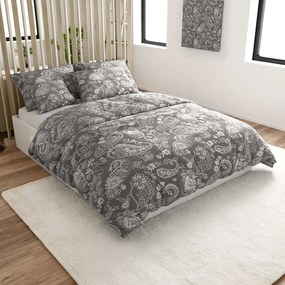 Lenjerie de pat din microfibra FILTO gri Dimensiune lenjerie de pat: 70 x 90 cm | 140 x 200 cm