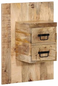 vidaXL Noptiera 60x32x80 cm lemn masiv de mango