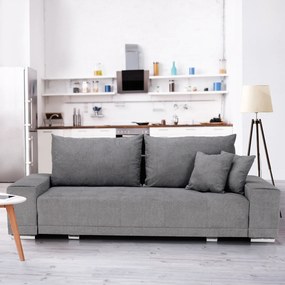 Canapea extensibila, gri deschis, KEVAN BIG SOFA