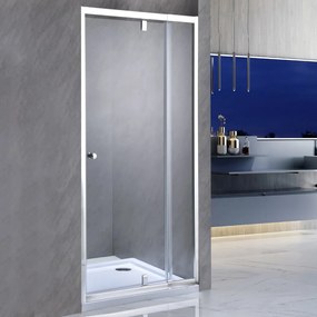 Ușă de duș reglabilă flexibilă 96-111x185 cm