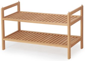 Etajera pentru incaltaminte Lemn Natural, LULE 9