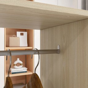 HOMCOM Dulap cu 5 Rafturi și 6 Roți, 120x40x128 cm, Negru | Aosom Romania