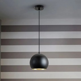 Pendul din metal negru cu auriu Olena 18cm