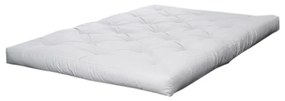 Saltea futon Karup Basic, 200 x 200 cm, alb-crem