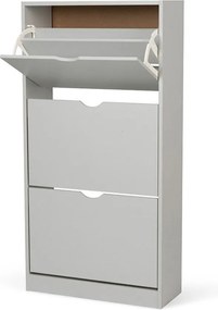 Pantofar gri cu deschidere înclinată 60x118x24 cm Stelo – Bonami Essentials