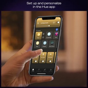 Philips Hue AURELLE Plafonieră LED reglabilă, 39W/230V, 60x60 cm, alb