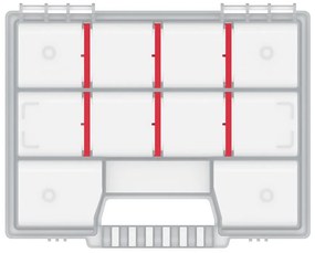 Organizator servieta 19,5 x 15,5 x 3,5 cm, alb