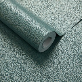 Tapet Emile, Emerald Green Luxury Crackle, 1838 Wallcoverings, 5.3mp / rola