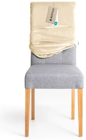 Huse bej 4 buc. elastice pentru scaun 48 cm Sento – Restilo