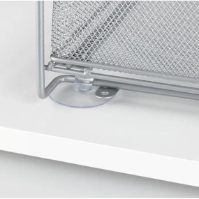 WENKO 53140800 - Poliță GIOMA, 35 x 33,5 cm, argintie