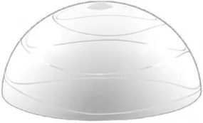 Abajur sticla E27 IT 106-A-5-SU WT INTO