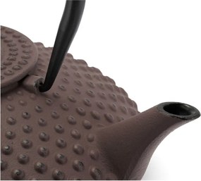 Ceainic burgundy din fontă 1,25 l Xilin – Bredemeijer