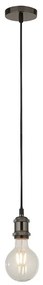 Pendul design modern minimalist SUSPENSION crom negru 7461BC SRT