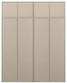Dulap modular crem din lemn de pin 200x250 cm Daily – vtwonen