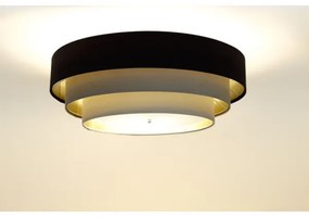 Lustr TRINITI 2xE27/60W/230V maro/bej/auriu