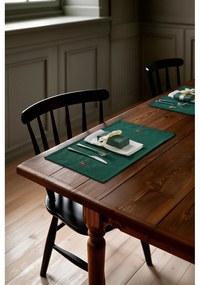 Suport pentru farfurii din amestec de bumbac 30x43 cm cu model de Crăciun Christmas Fable – JUNA