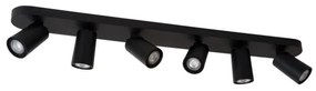 Spot LED Lucide 23954/31/30 XYRUS 6xGU10/5W/230V negru