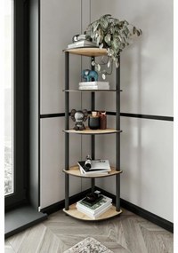 Raft Corner Oak, 5 etajere