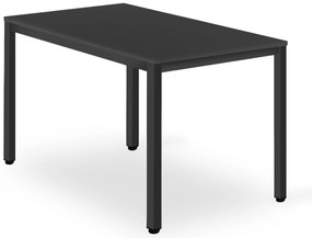 Masa de sufragerie neagra TESSA 120x60