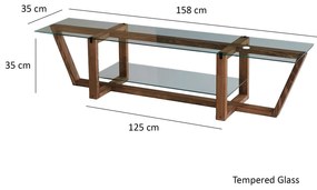 Masă TV Putilo (Nuc) . 1095531
