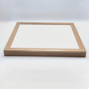 Brilagi - Plafonieră LED pentru baie WOODY FRAME LED/50W/230V 60x60 cm IP44 stejar