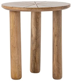 Măsuță auxiliară rotundă din lemn de mango ø 40 cm Stella – Bloomingville