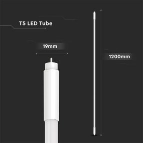 Tub LED fluorescent T5 G5/16W/230V 6500K 120 cm