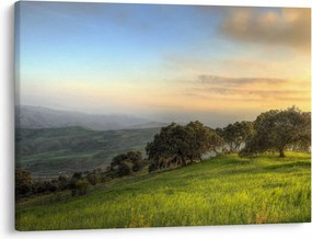Tablou - Privire de pe deal (70x50 cm)