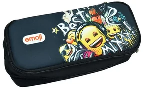 Emoji Mix Penar cu 2 compartimente 26 cm