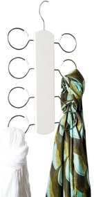 Compactor Scarf Umeraș pentru eșarfe Lotus, alb