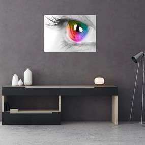 Tablou - Iris din ochi (70x50 cm)