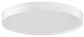 Plafoniera LED design slim ROI alba D-50cm