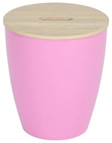 Taburet Dale roz, roz, 36.5x36.5x41.5 cm