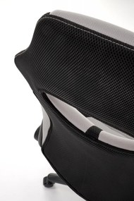 Scaun de birou Bloom gri/negru H120 cm