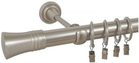 Galerie simpla -CAPRI-simpla /25 -crom mat (Alege marime: 180 cm)
