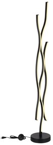 Lampadar LED, lampa de podea design modern Geronimo negru