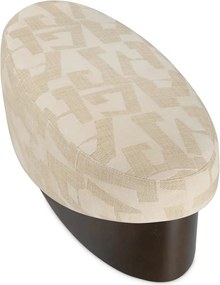 Bancheta eleganta design LUX Raymond, Brooklyn sand