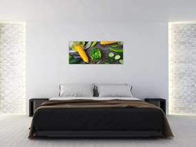 Tablou cu legume (120x50 cm)
