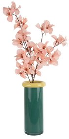 Vază verde-închis din sticlă (înălțime 27,5 cm) Plegado – PT LIVING