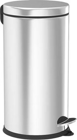 Resigilat: Cos de gunoi Vinoks 411400, 8 litri, Cu pedala, Otel inoxidabil