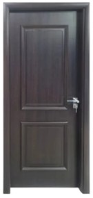 Usa Interior din MDF Novo Doors ND09 LUX PREMIUM, Cadru din Lemn Masiv, KIT COMPLET, Toc Reglabil de 10 CM INCLUS, Plinta pe Ambele Parti (Culoare: