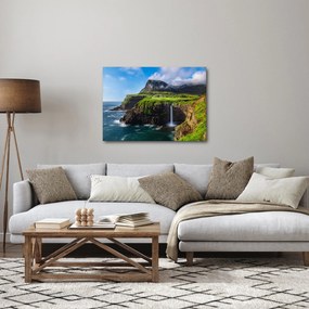 Tablou - Cascada Múlafossur (70x50 cm)