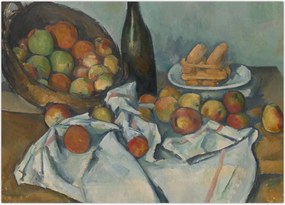 Tablou - Paul Cezanne, The Basket of Apples, reproducere (70x50 cm)