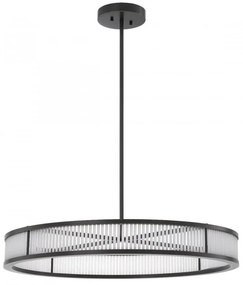 Lustra LED dimabila suspendata design elegant Thibaud L, bronz