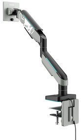 Suport monitor 49", gri/negru LED RGB X-ARM